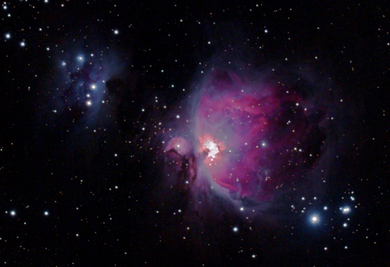 M42, the Running Man Nebula, NGC1977